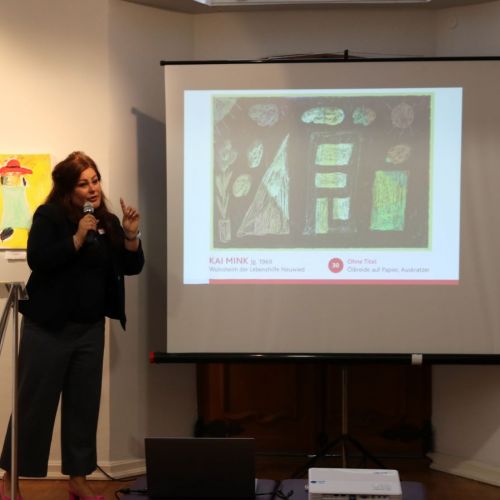 Ausstellung zum Kalender "Kreativ und Inklusiv"