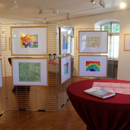 Ausstellung zum Kalender "Kreativ und Inklusiv"
